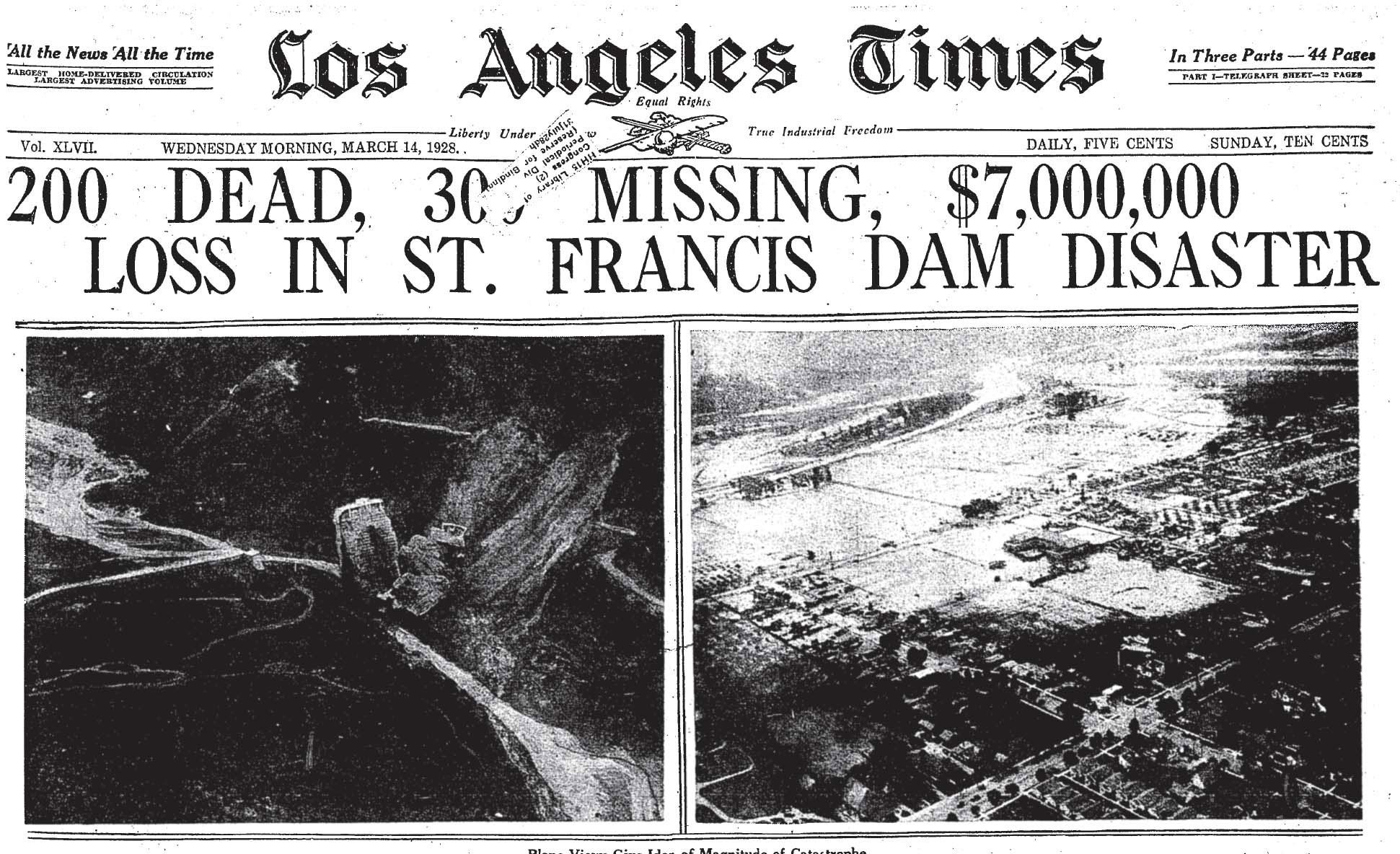 Dams & Disasters: An Historic Overview of California Dams and their Risks