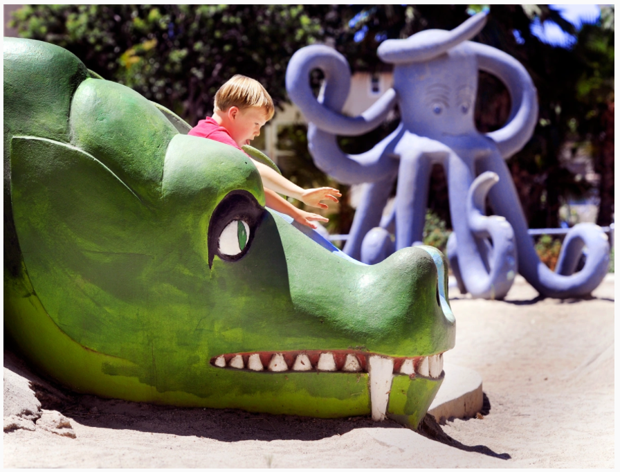 Lunch and Tour for up to Four of Benjamin Dominguez’ La Laguna Playgrounds