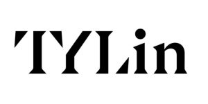 Black text logo displaying the word TYLin in a bold, modern serif font on a white background.
