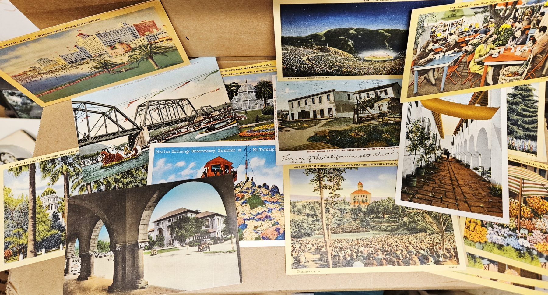 Vintage California Postcard Collection – 60+ Scenes from Across the Golden State`