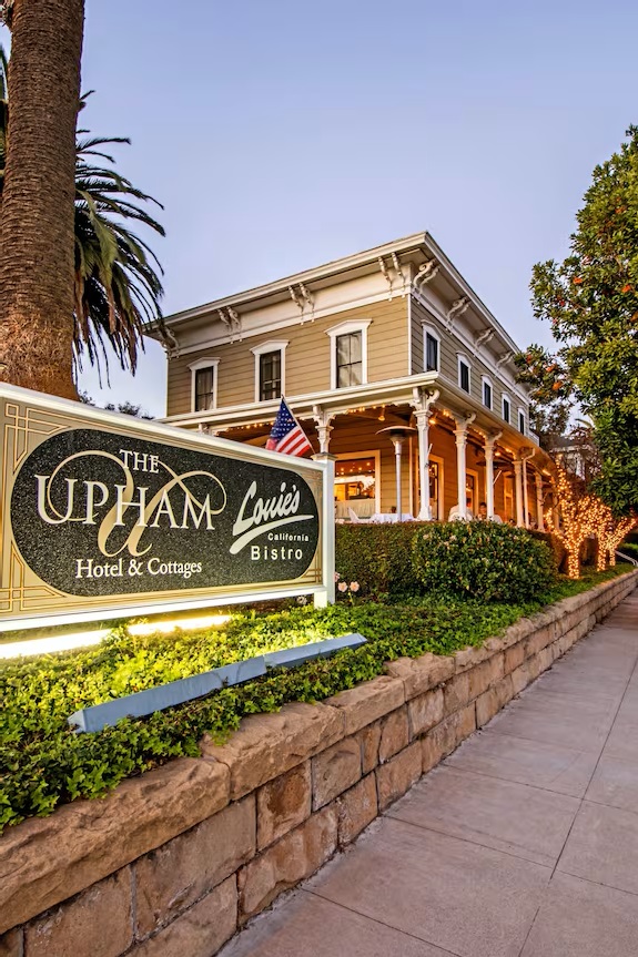 One-Night Stay at the Historic Upham Hotel – Santa Barbara’s Timeless Escape