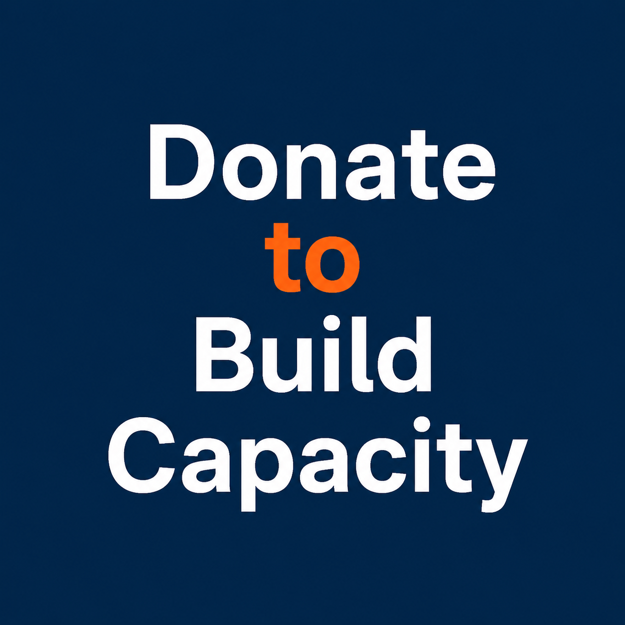 Donate to Build CPF Capacity