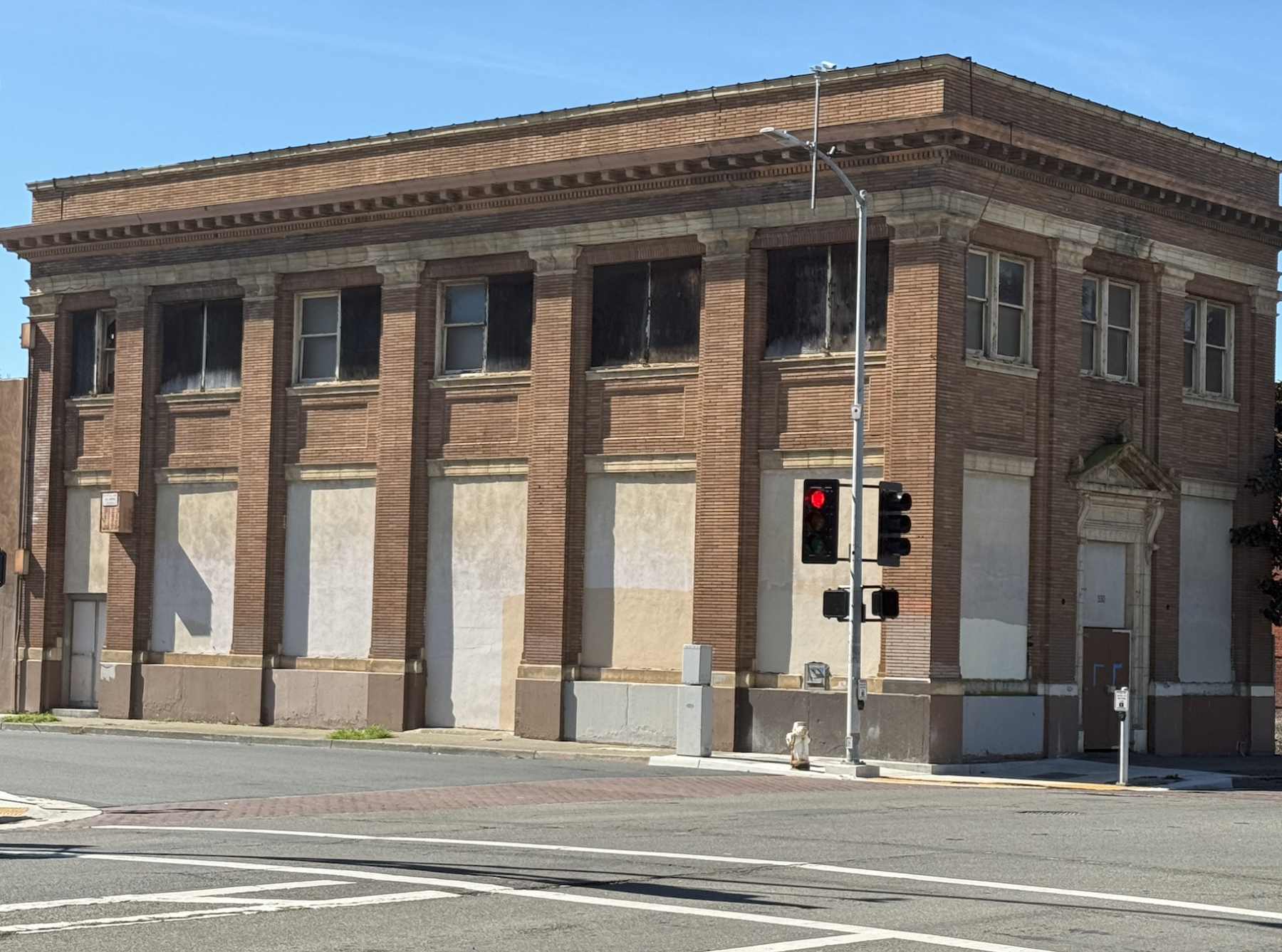 Current exterior of 530 Macdonald Avenue before rehabilitation